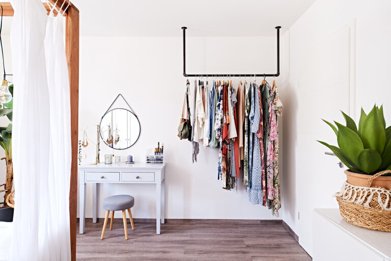Schlafzimmer Garderobe home staging home styling