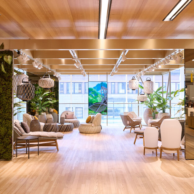 DEDON-Möbel fotografiert von Eduard Wellmann im Breuninger in Nürnberg