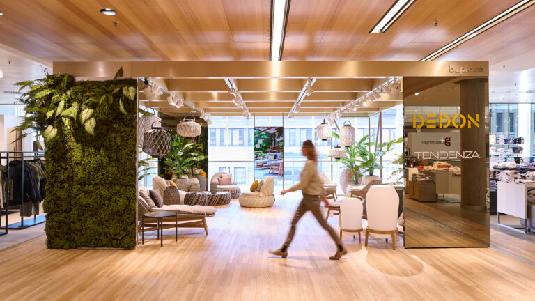 DEDON-Möbel fotografiert von Eduard Wellmann im Breuninger in Nürnberg