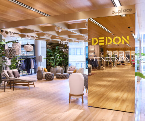 DEDON-Möbel fotografiert von Eduard Wellmann im Breuninger in Nürnberg