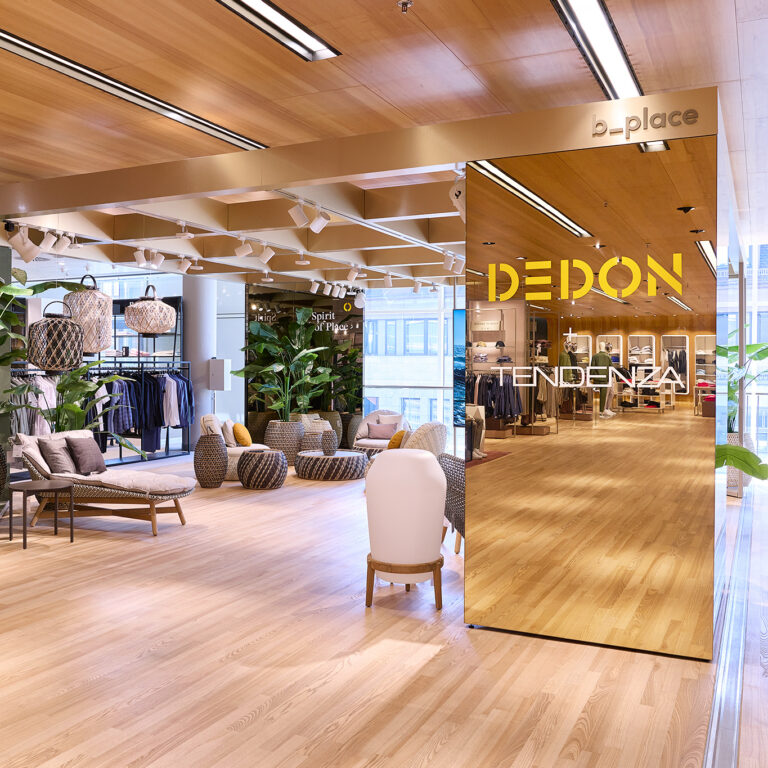 DEDON-Möbel fotografiert von Eduard Wellmann im Breuninger in Nürnberg