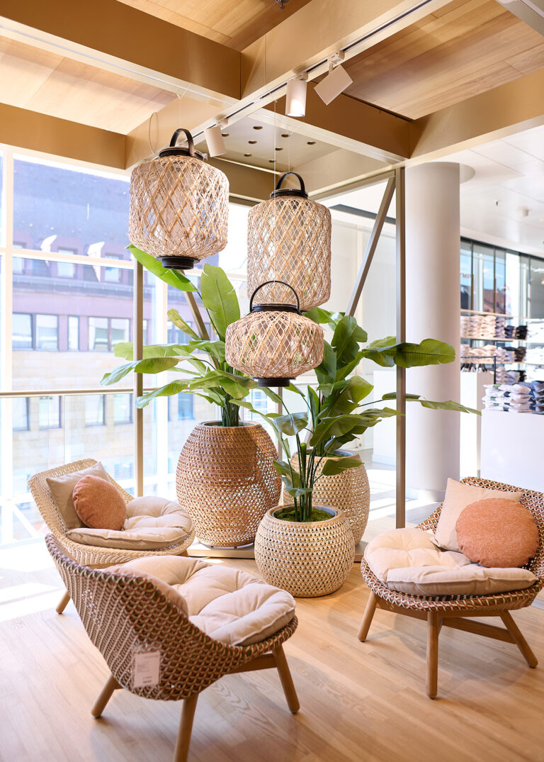 DEDON-Möbel fotografiert von Eduard Wellmann im Breuninger in Nürnberg