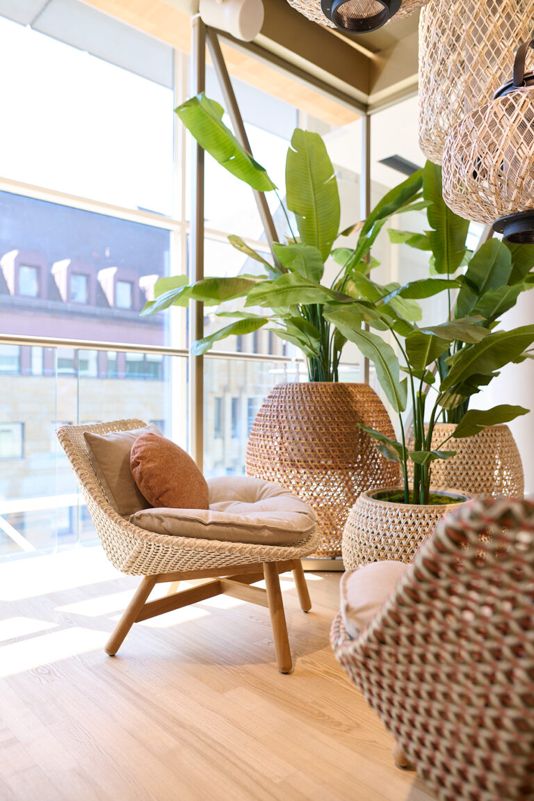 DEDON-Möbel fotografiert von Eduard Wellmann im Breuninger in Nürnberg