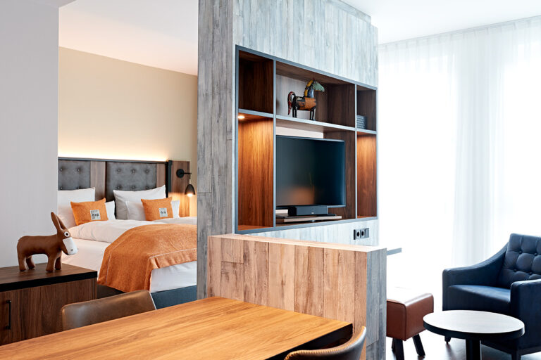 Apartment niu saddle Hotel Fürth Interieur-Fotografie Eduard Wellmann