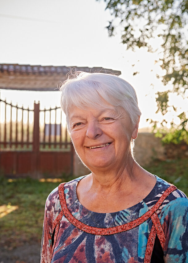 Portrait am Morgen Frankreich
